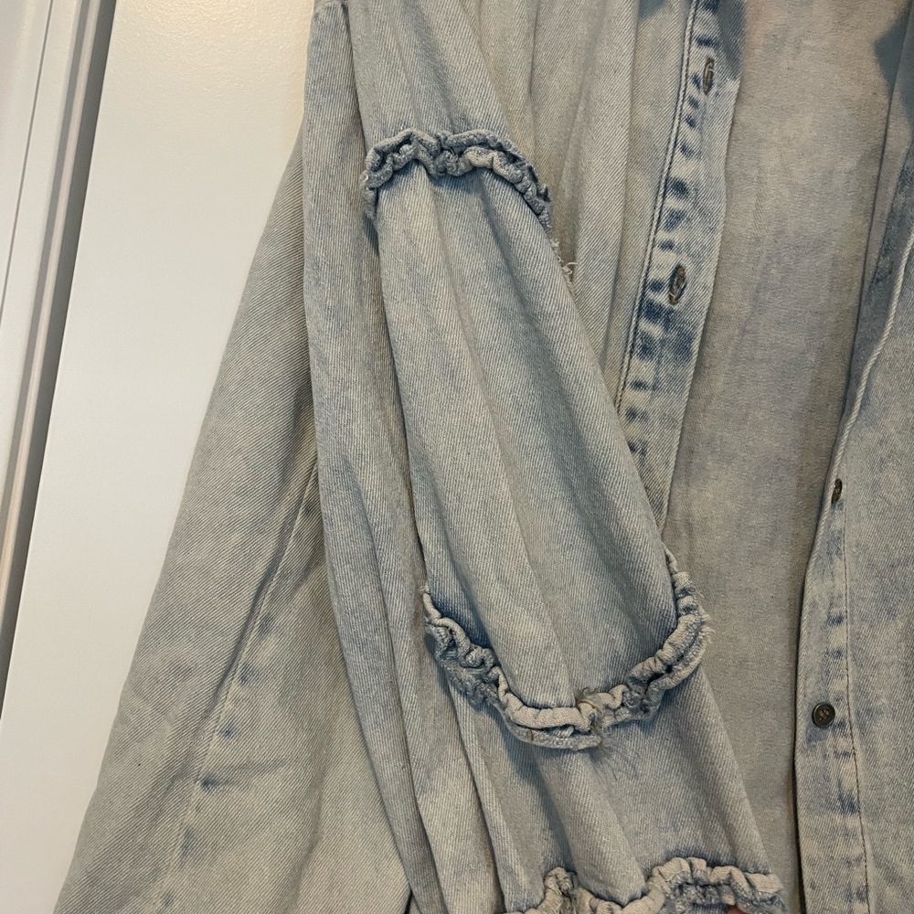 Jean Jacket/ Top - Picture 6 of 7